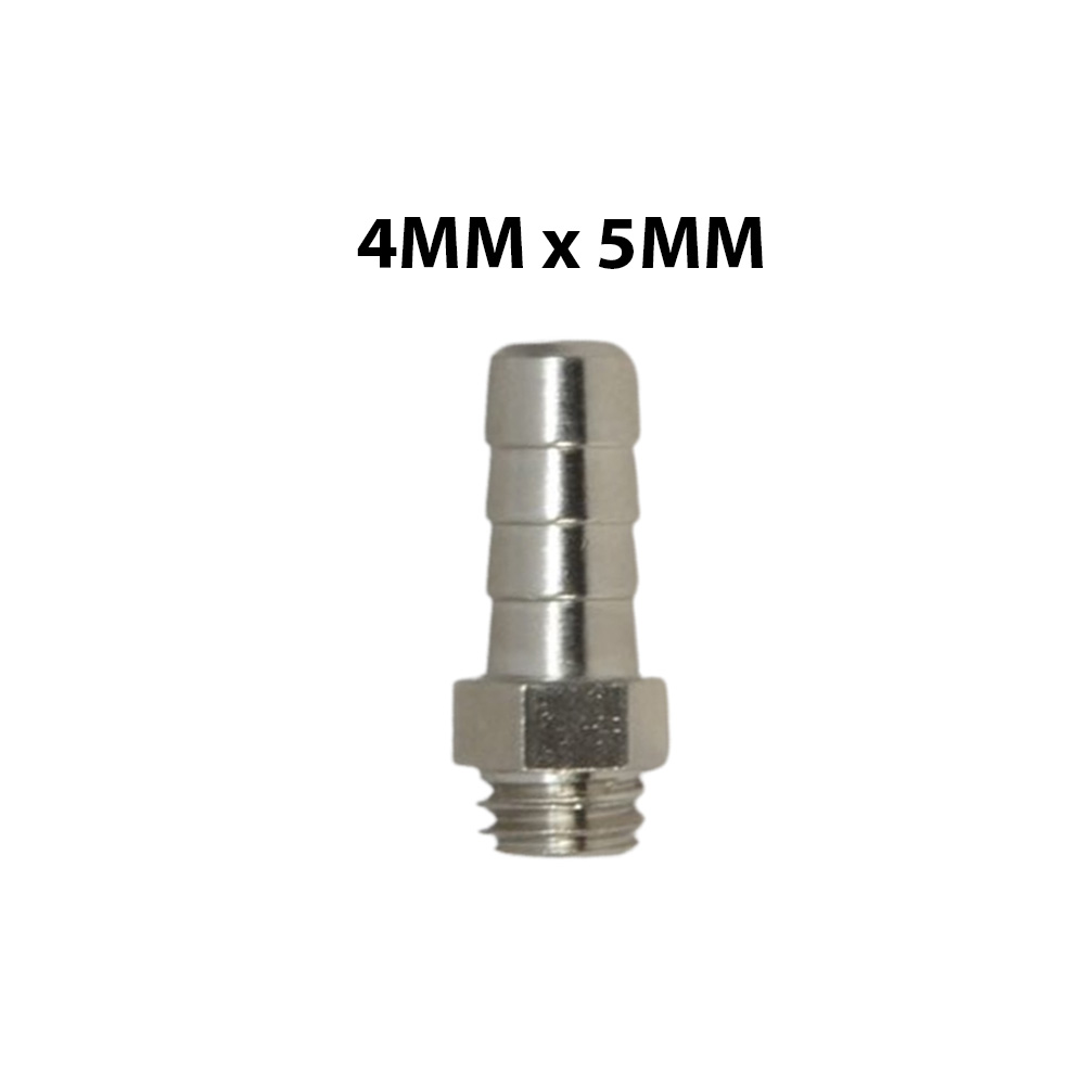 Sparedent Brass Hex Nipple - 4MM X 5MM