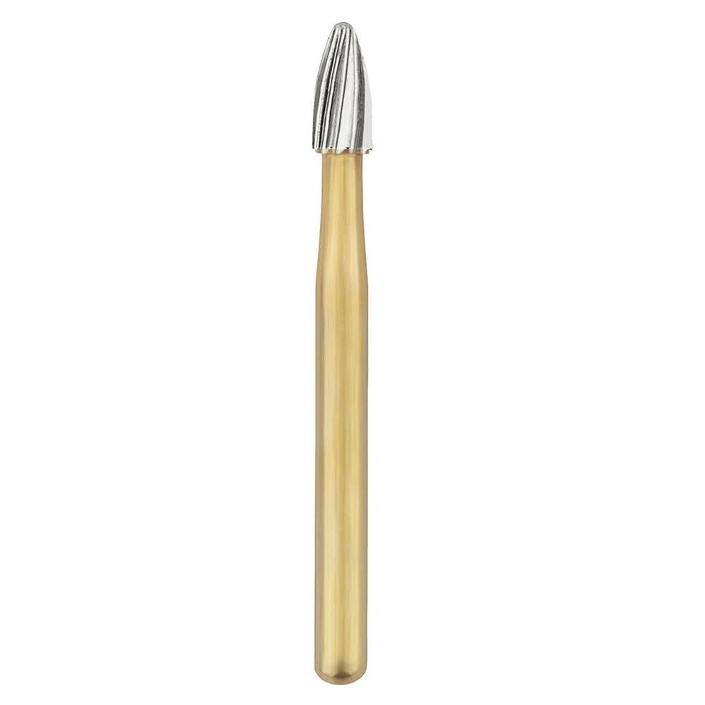 SS White Egg Finishing Bur-12 Blades #7406 (Pk of 10)