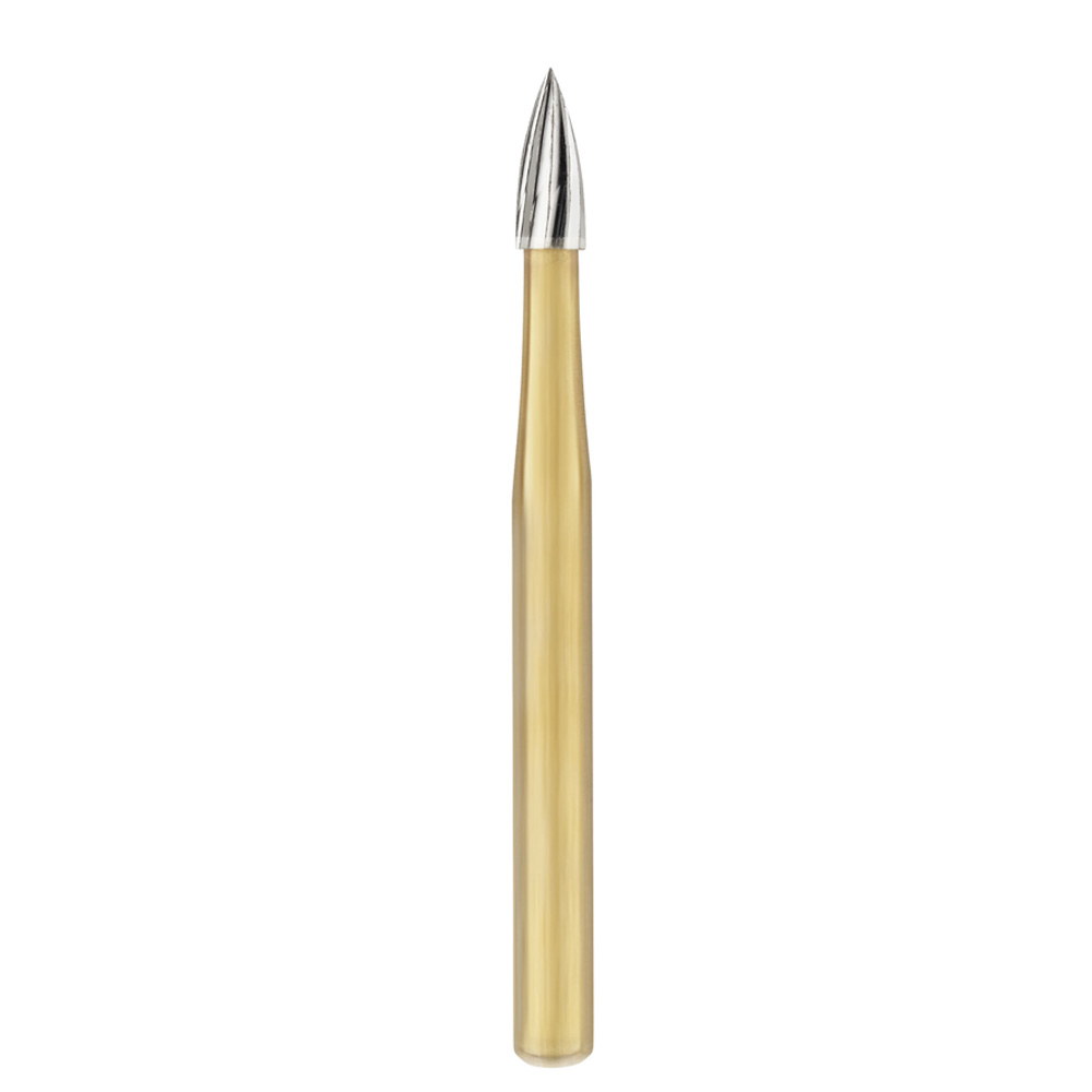 SS White Flame Finishing Bur-12 Blades #7104 (Pack Of 5)