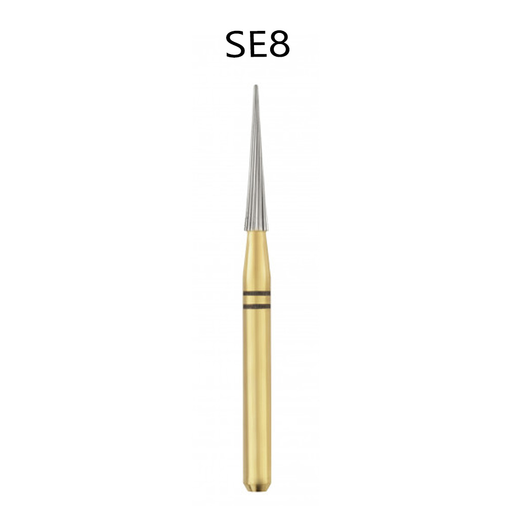 SS White Safe End Trimming & Finishing Bur SE8-20 (Pack of 10)