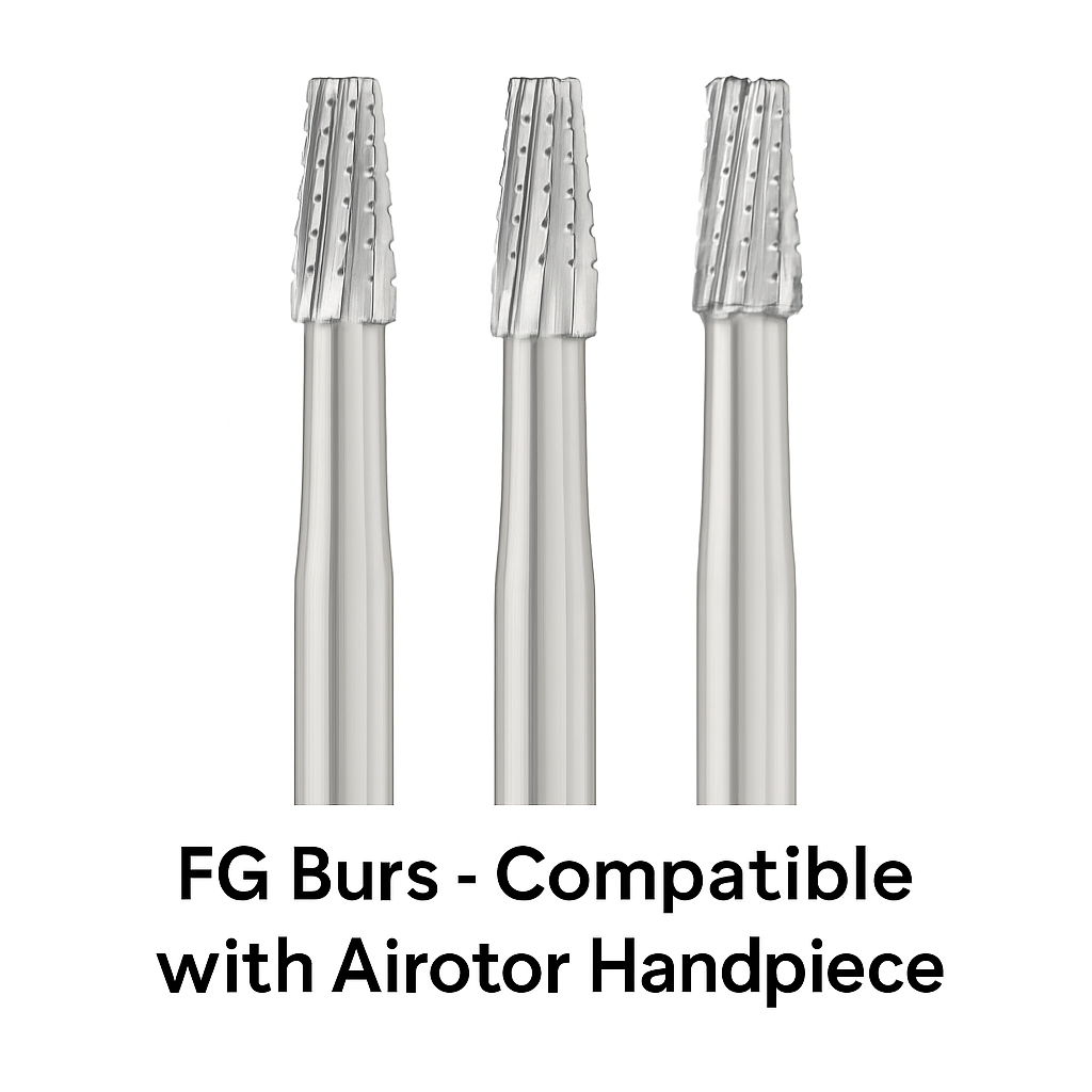 Ss White Surgical Length Carbide Fg Burs Pack of 10