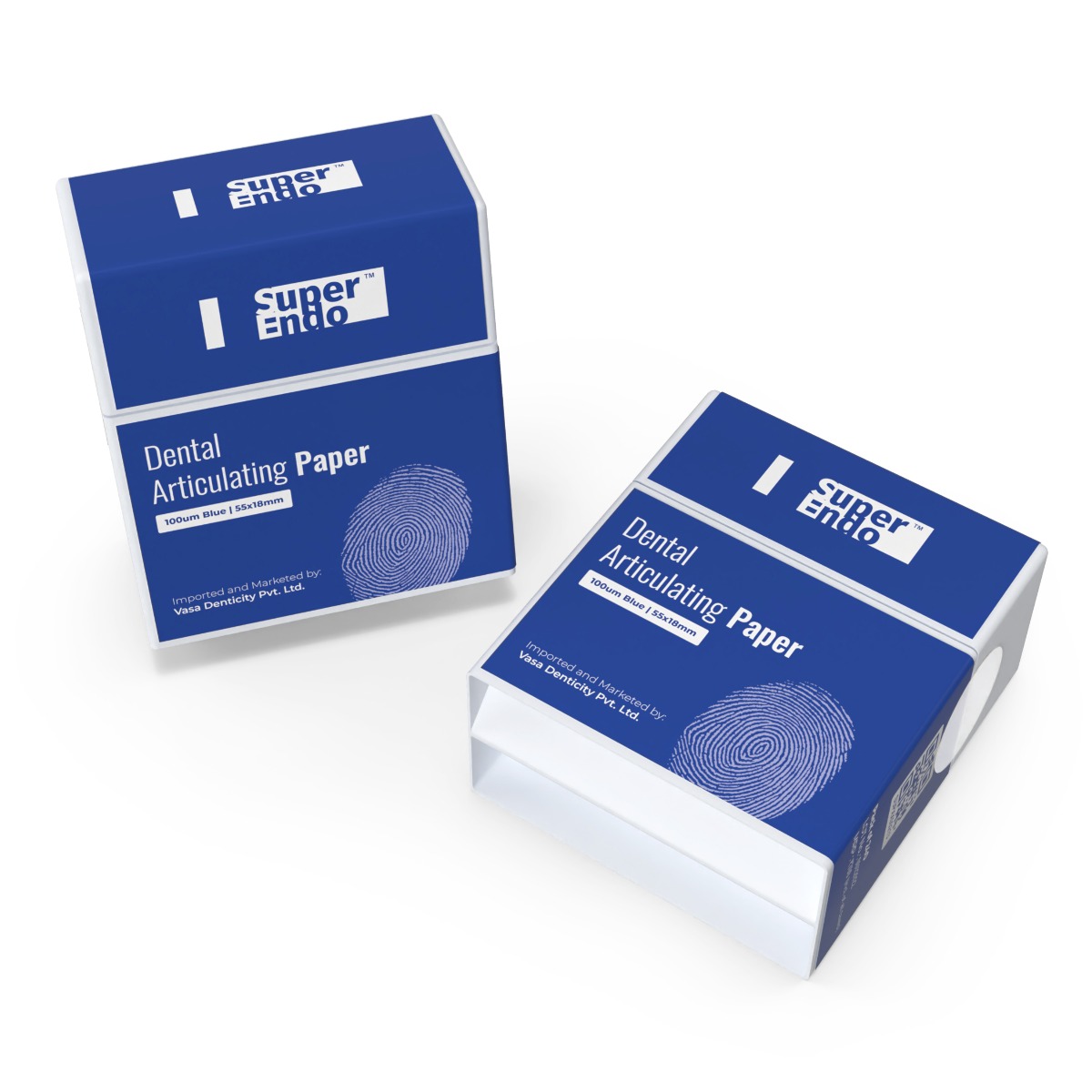 SuperEndo Dental Articulating Paper 100um Blue (Pack of 240)