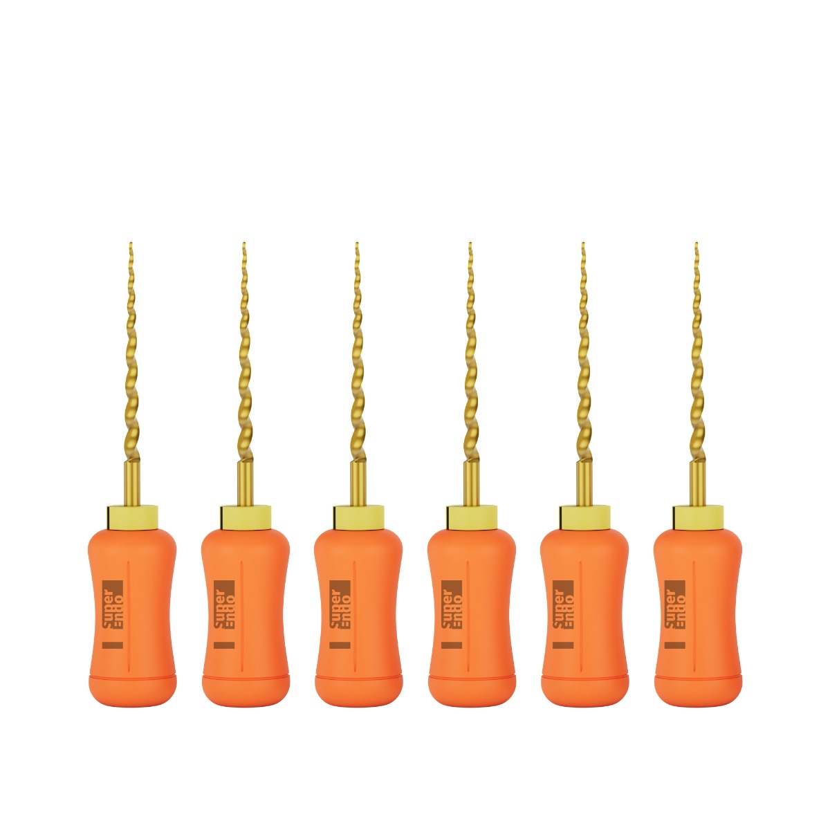 SuperEndo Gold Hand Progressive Taper Files (ProTaper Compatible) F2 # 21mm