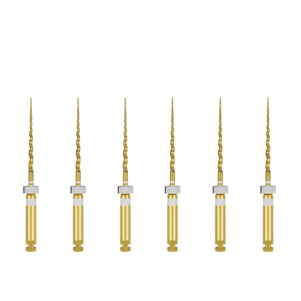 SuperEndo Super Gold Flex Rotary Files S2 21mm
