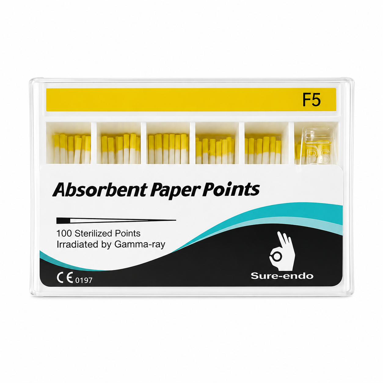 Sure Endo Universal Paper Points F5 (Pack of 100)