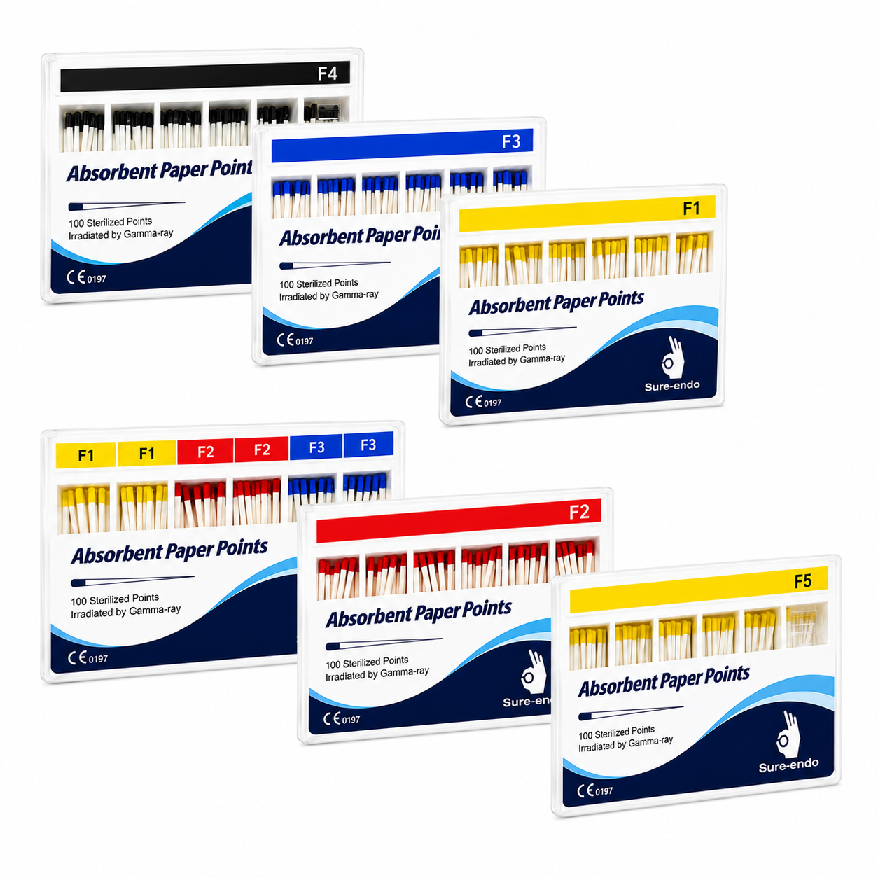 Sure Endo Universal Paper Points (Pack of 100)