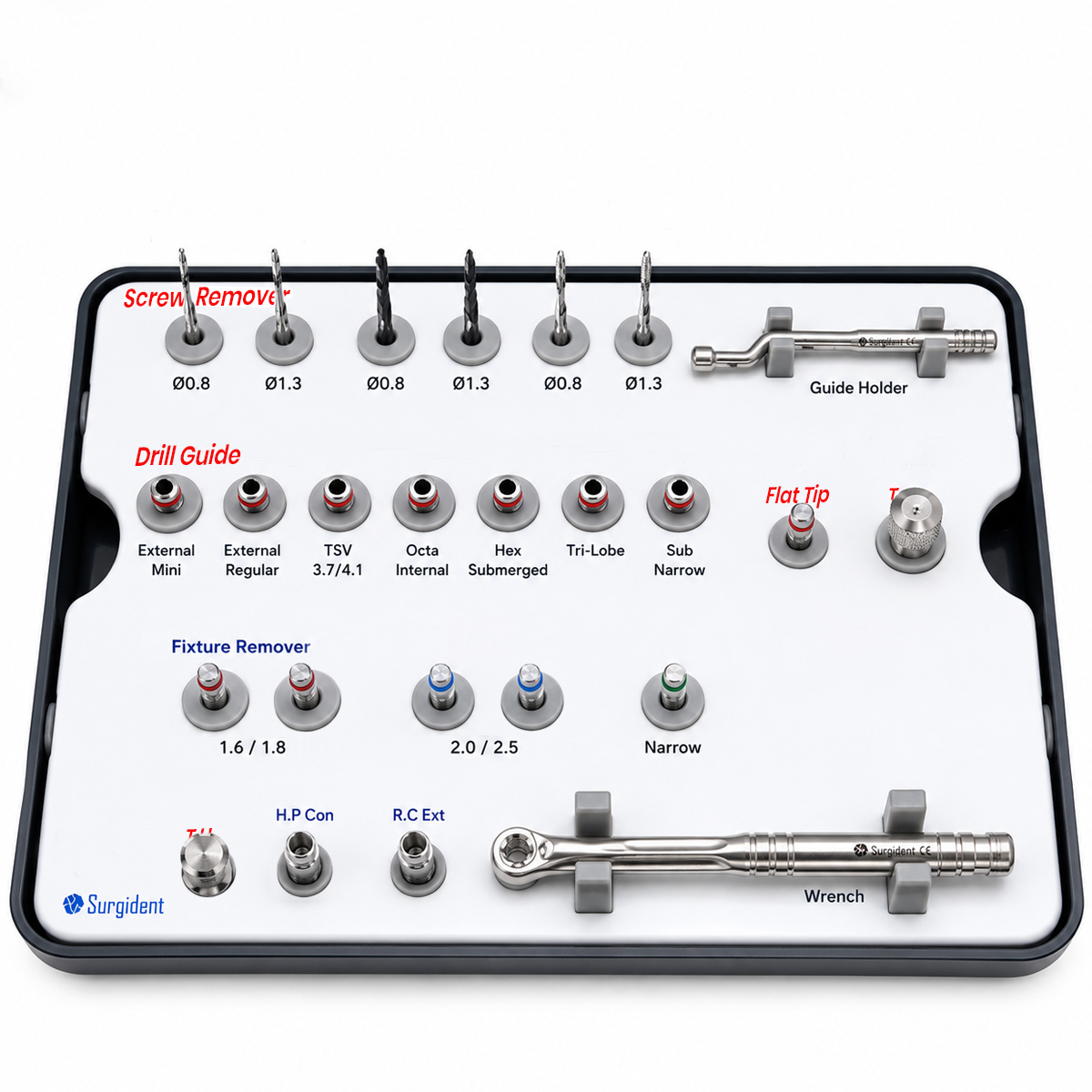 Surgident Fixture & Screw Remover Kit (SD-FSR)