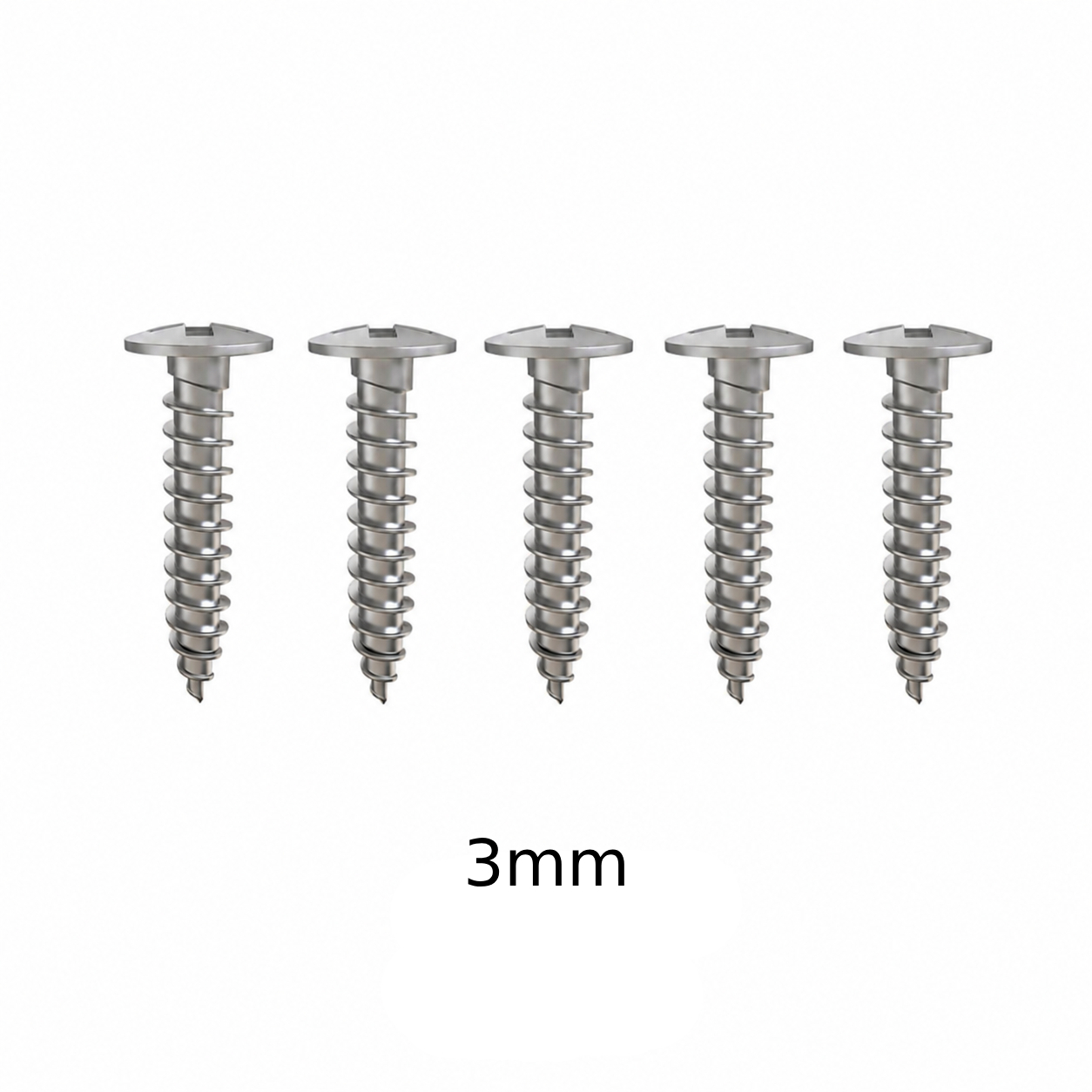 Surgident GBR Screw ∅ 1.4mm x 3mm (SDS-140 - 030) - Pack of 5