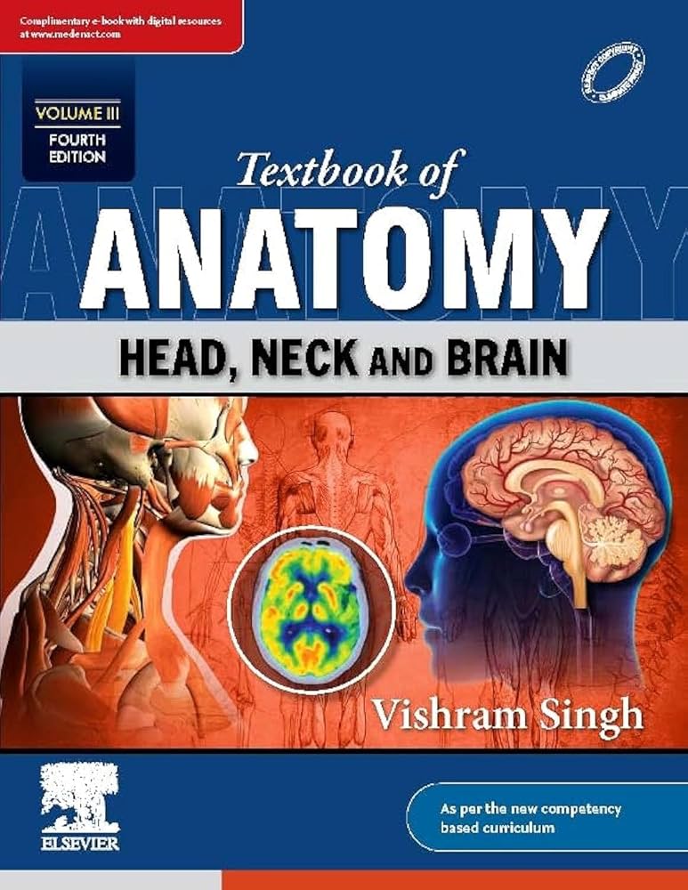 Textbook Of Anatomy: Head, Neck And Brain 4th Edition Volume 3 (ISBN - 264850)