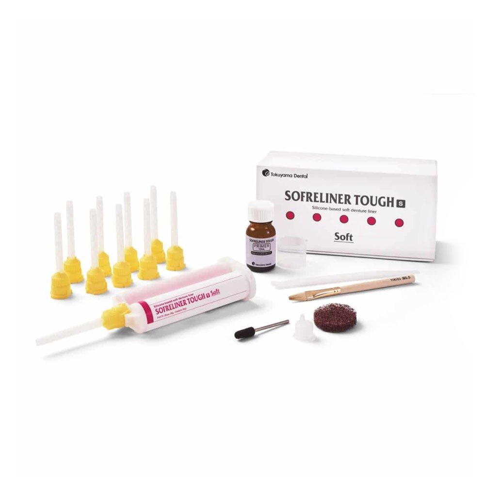 Tokuyama Sofreliner Tough Soft Denture Liner Kit - Soft
