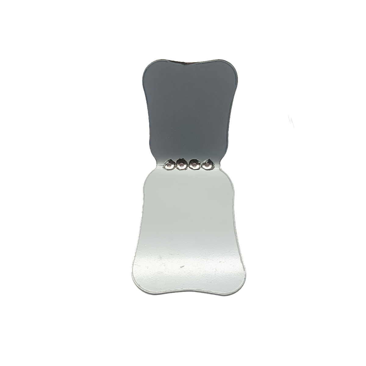 U Ortho Stainless Steel Photographic Mirror Double Sided Adult / Pedo Narrow Angulated 1/pk - UDSPM-NPEA