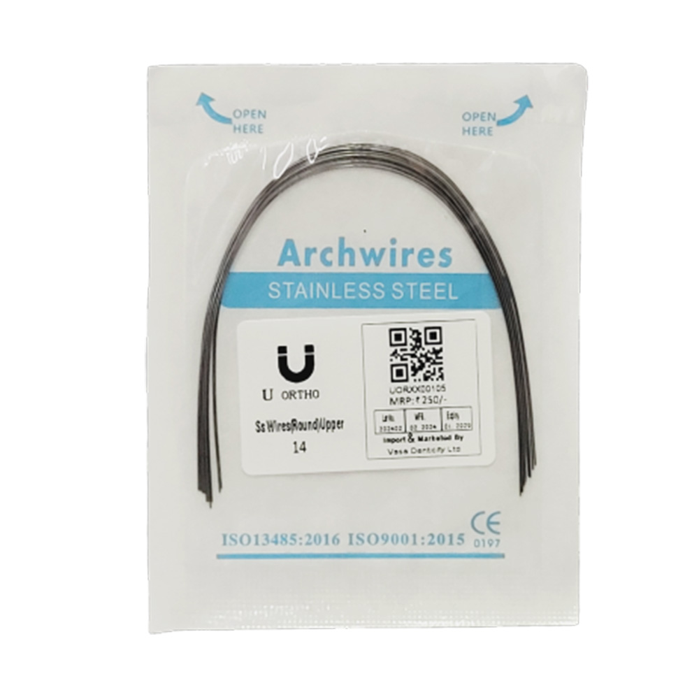 U Ortho Ss Wires (Round) Upper 14