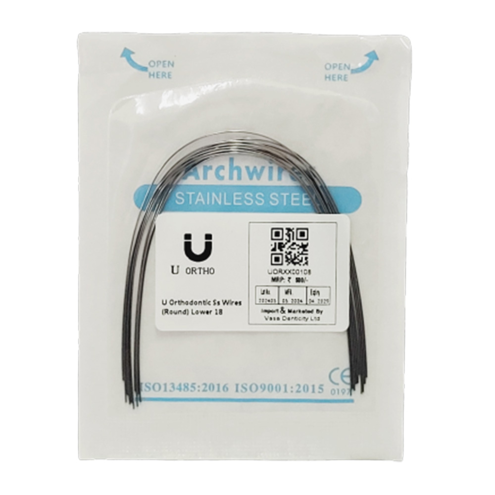 U Ortho Ss Wires (Round) Lower 18