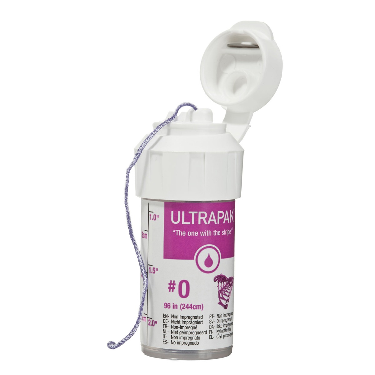 Ultradent Ultrapak Cord #0 (Purple and White) (131)
