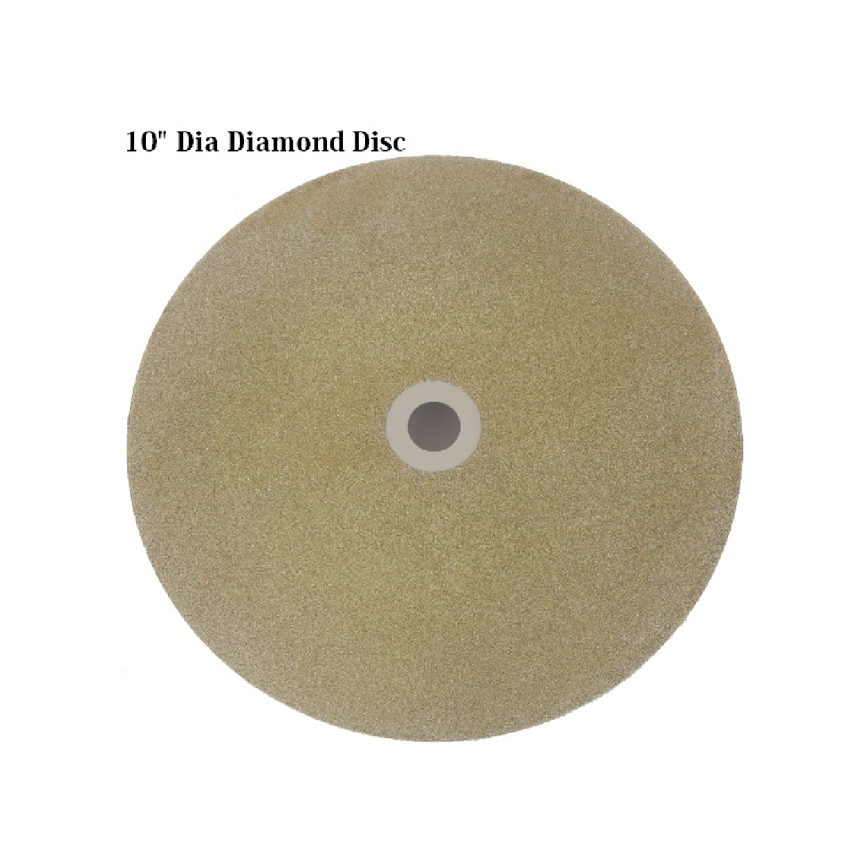 Unident 10" Dia Diamond Disc Rough Or Fine