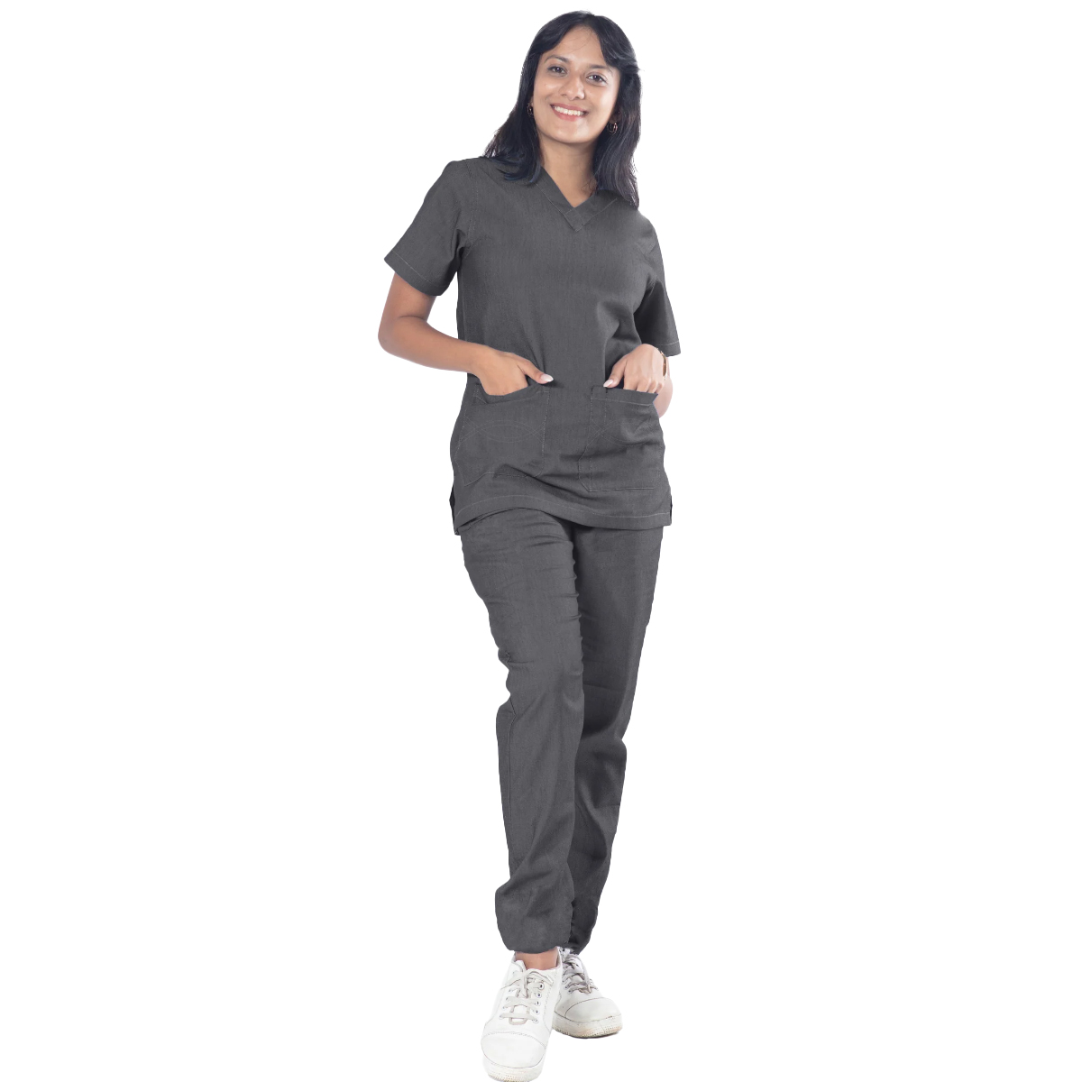 Uniform Craft Denim Scrub Male - DNM-SF-Charcoal - XXL