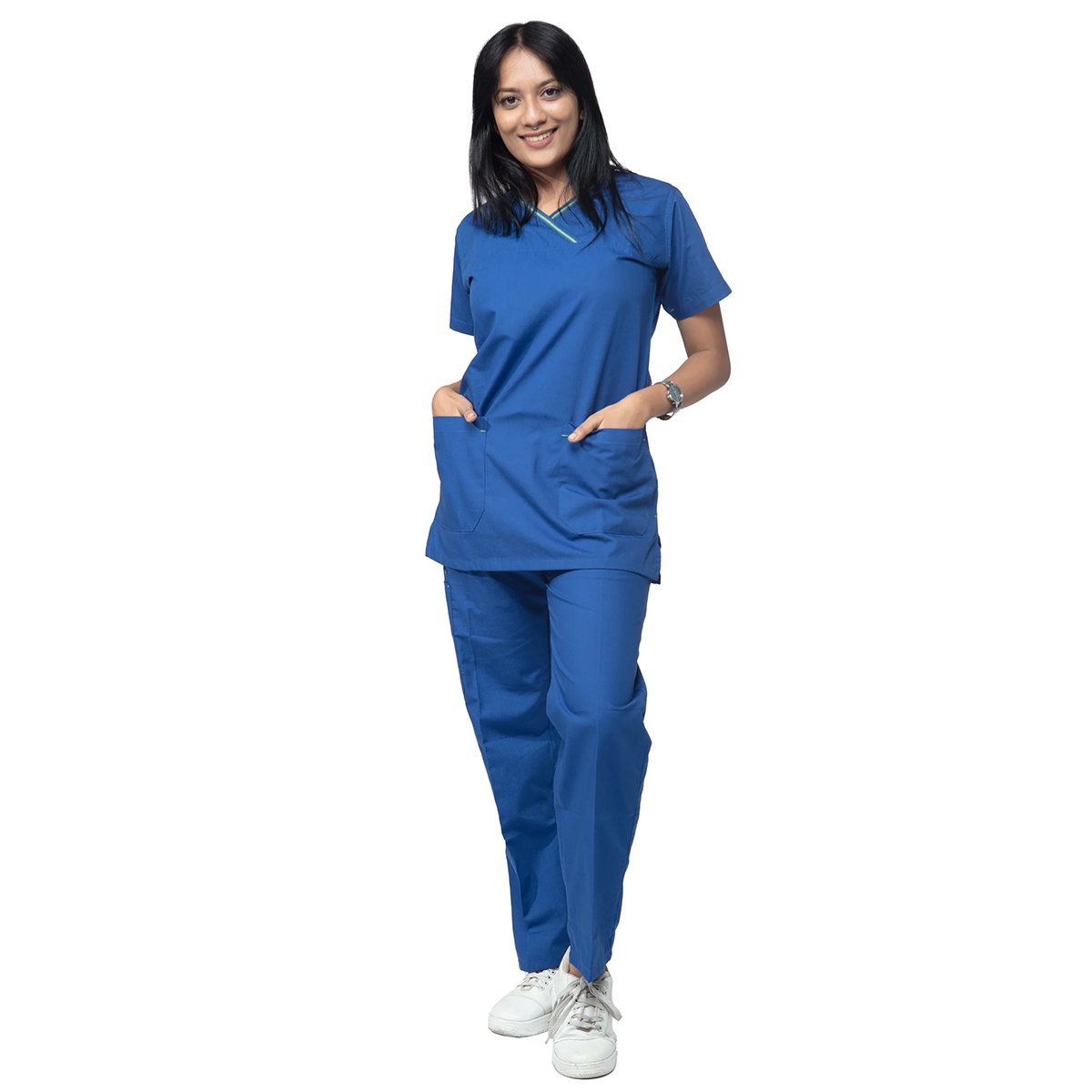 Uniform Craft Designer Scrub Female - DSDXO1 - Bright Blue -  XXXL