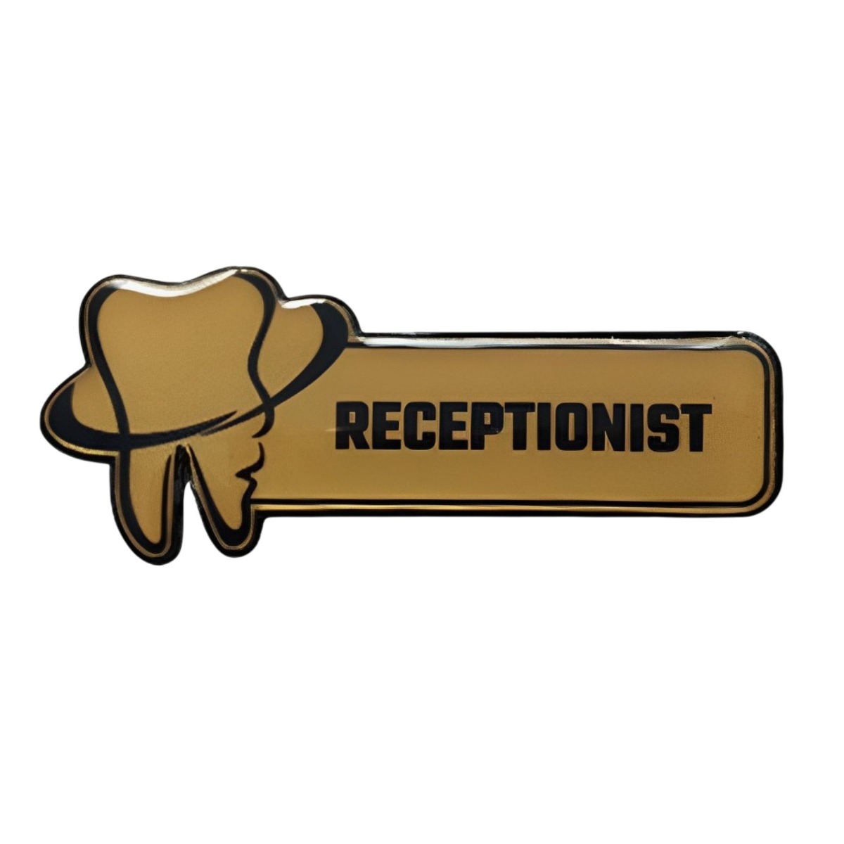 Unique Dents Dental Badge (BN003) - Receptionist
