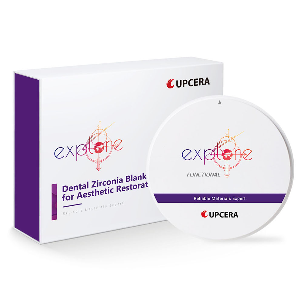 Upcera Dental Zirconia Blanks Explore Functional (Shade A1)