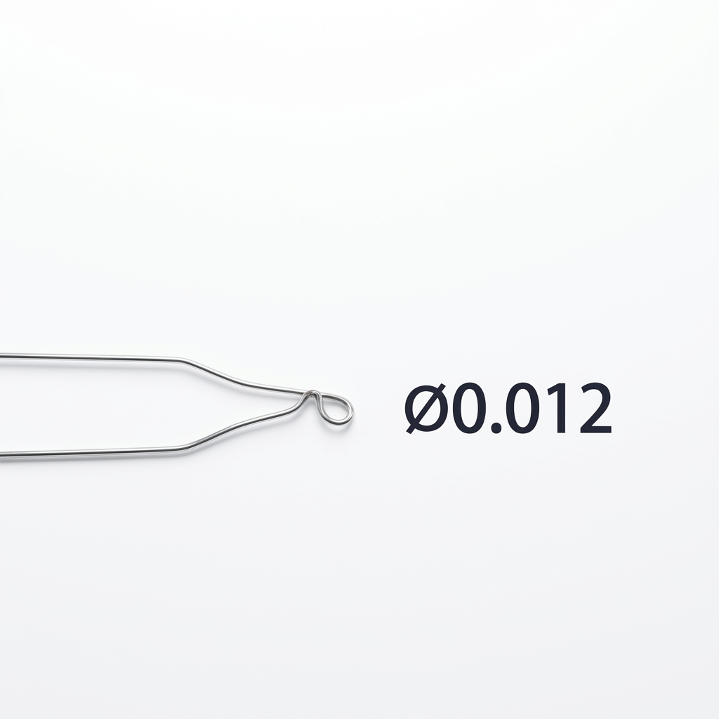 UU Ortho Kobayashi Ligature Wire Short 5.5cm -  ∅0.012" (Pack of 100)