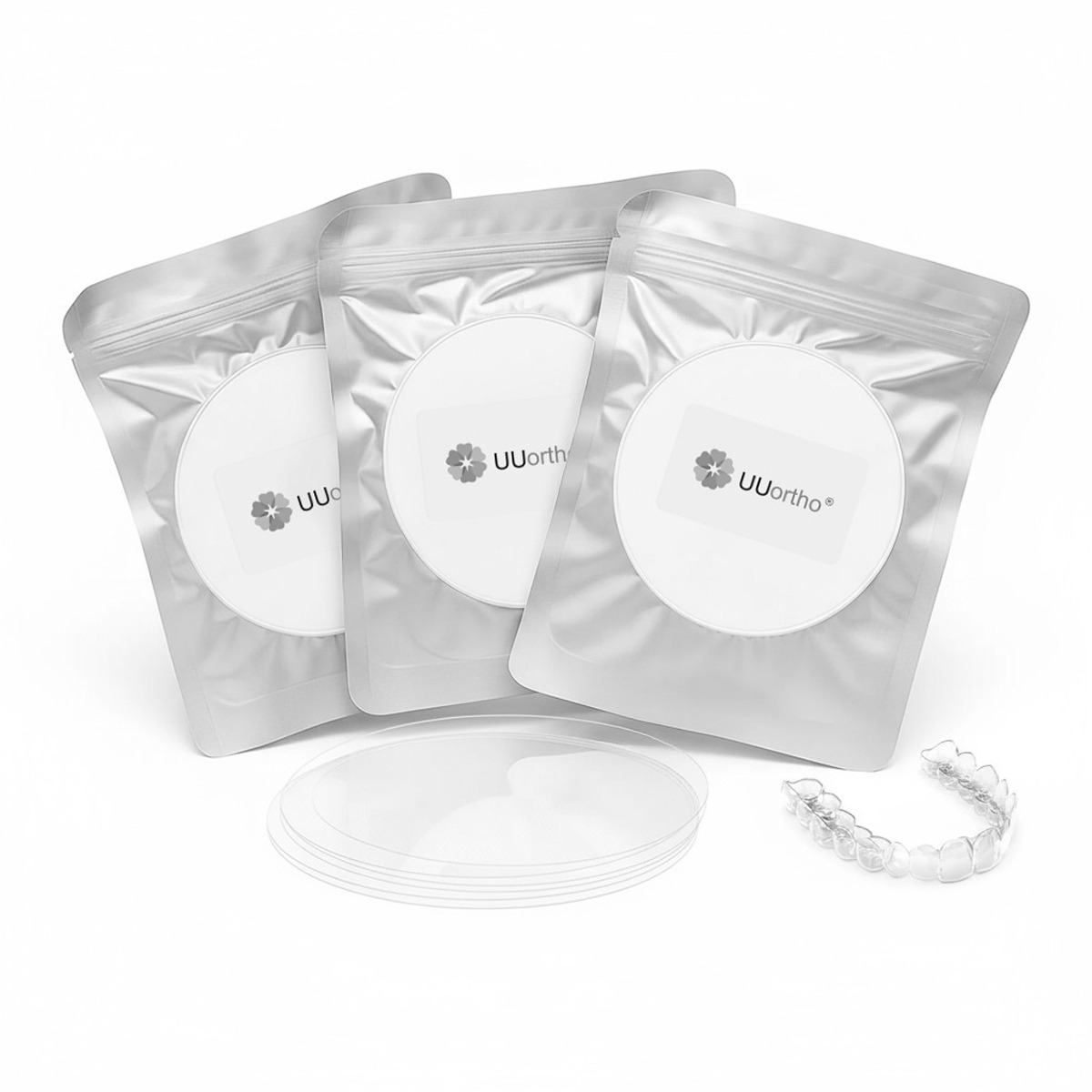 UU Ortho TriAlign Pro Multi-Layer Aligner Sheets - Round 0.76 mm (Pack of 10) (Code no. 141)
