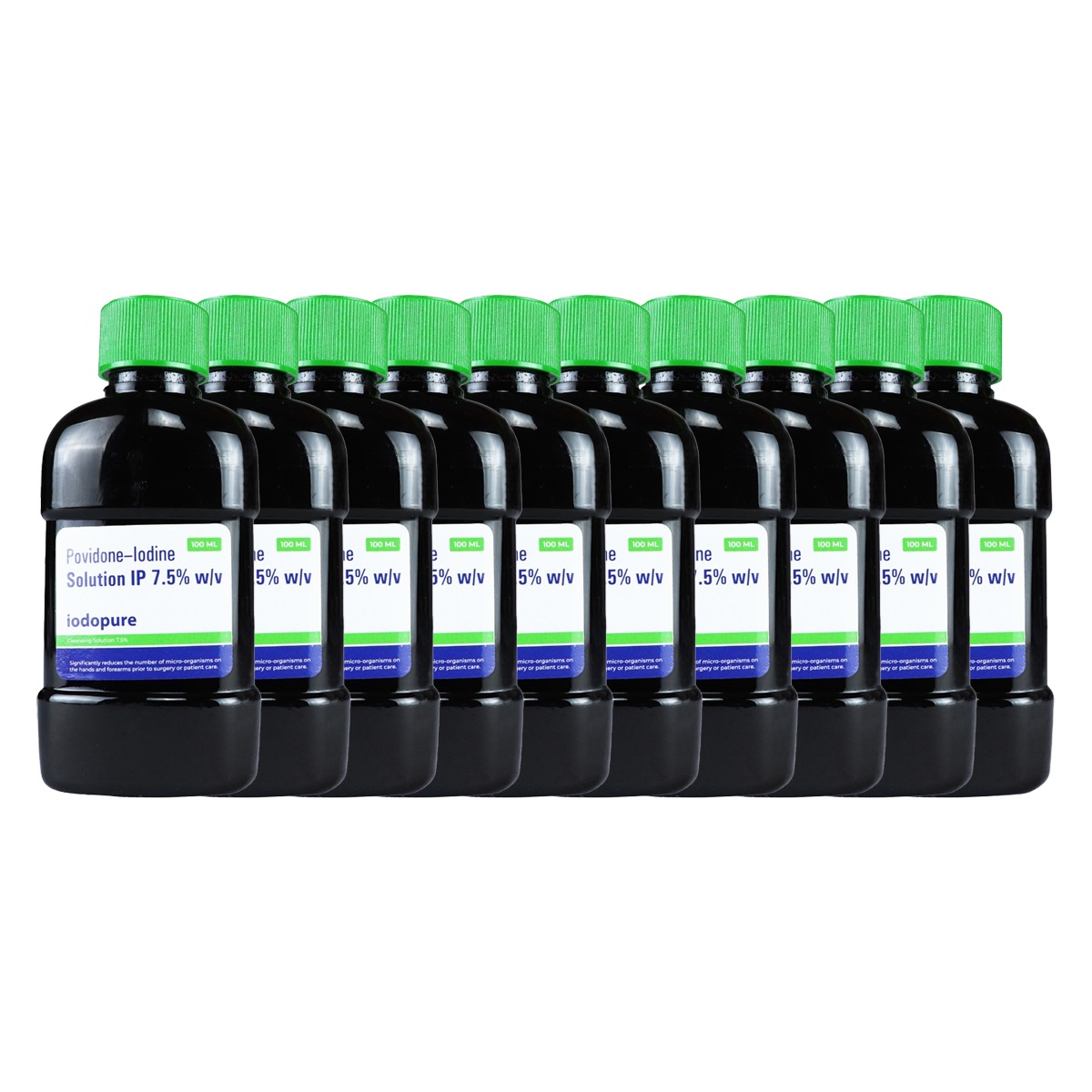 Vasa Iodopure Microbicidal Solutions 7.5% (Pack of 10)
