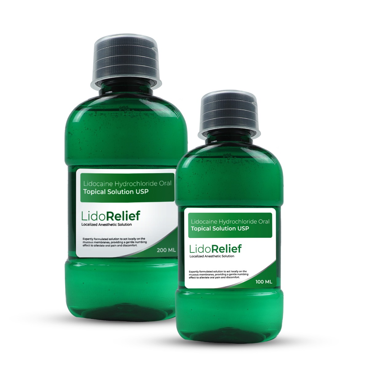 Vasa Lidorelief Lidocaine Hydrochloride Oral Topical Solution 2% ( Pack Of 10 )