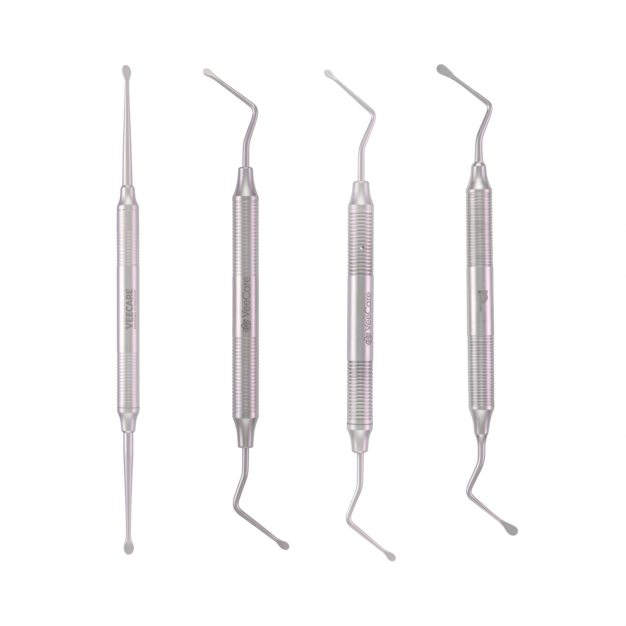 Veecare Serrated Curette - Set of 4