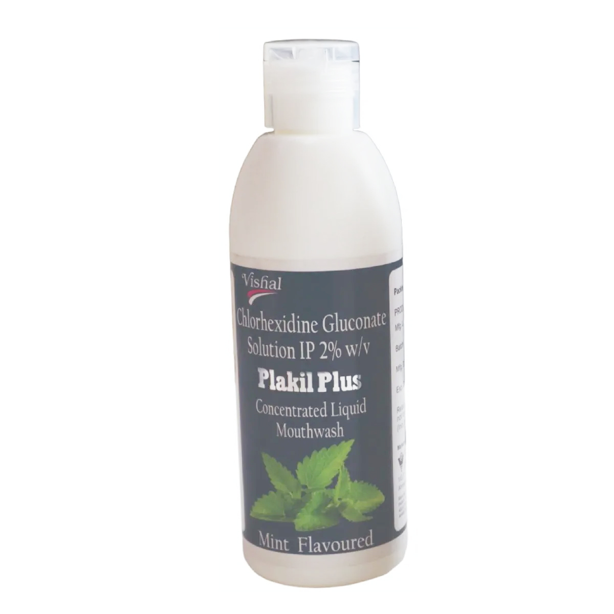 Vishal Dentocare Plakil Plus M/W - 200ml (Mint)