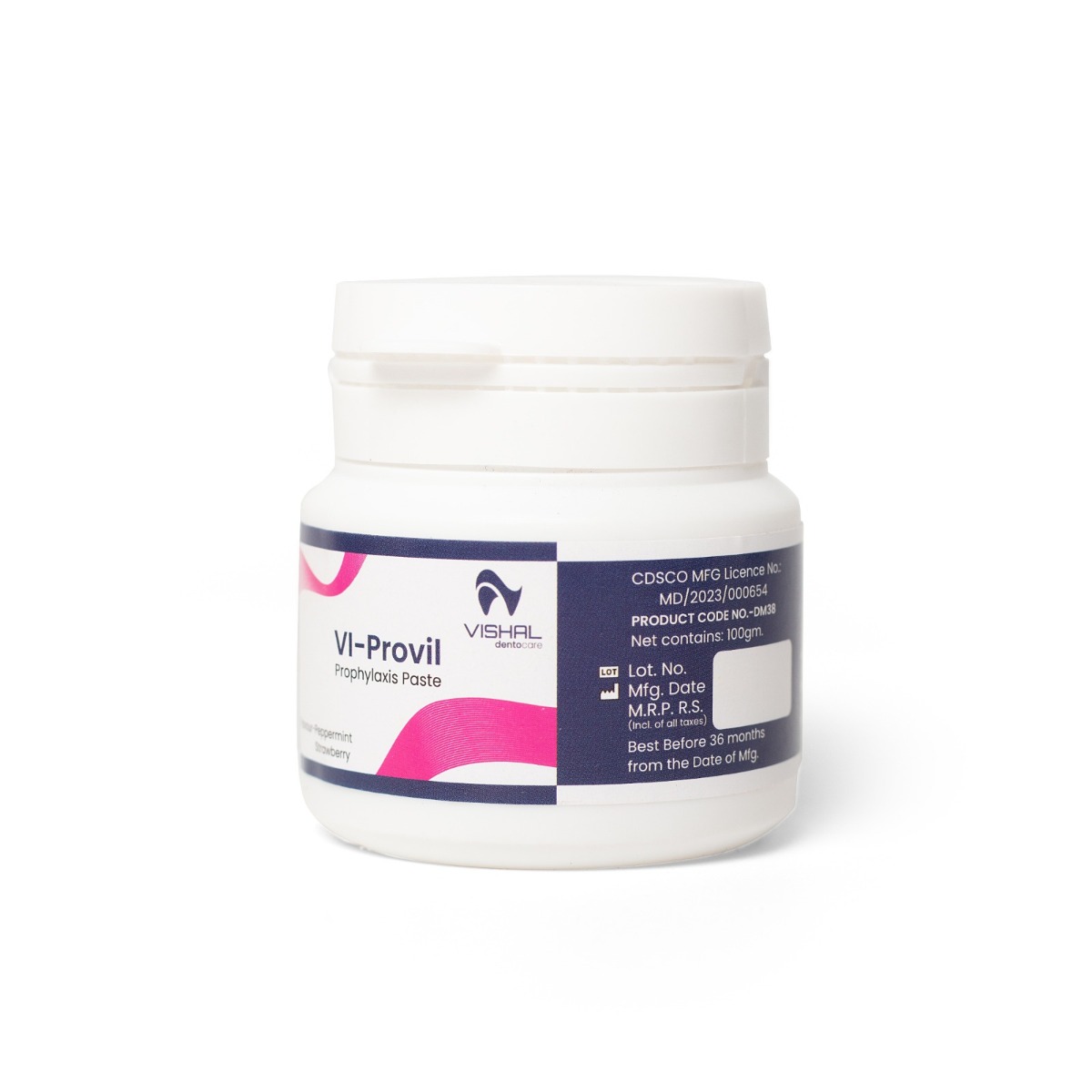 Vishal Dentocare VI - Provil Prophylaxis Polishing Paste - Strawberry