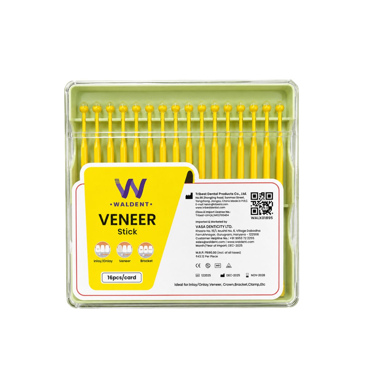 Waldent Adhesive Veneer Stick