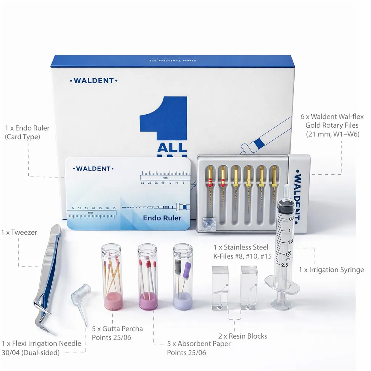 Waldent All-In-One Endo Training Kit