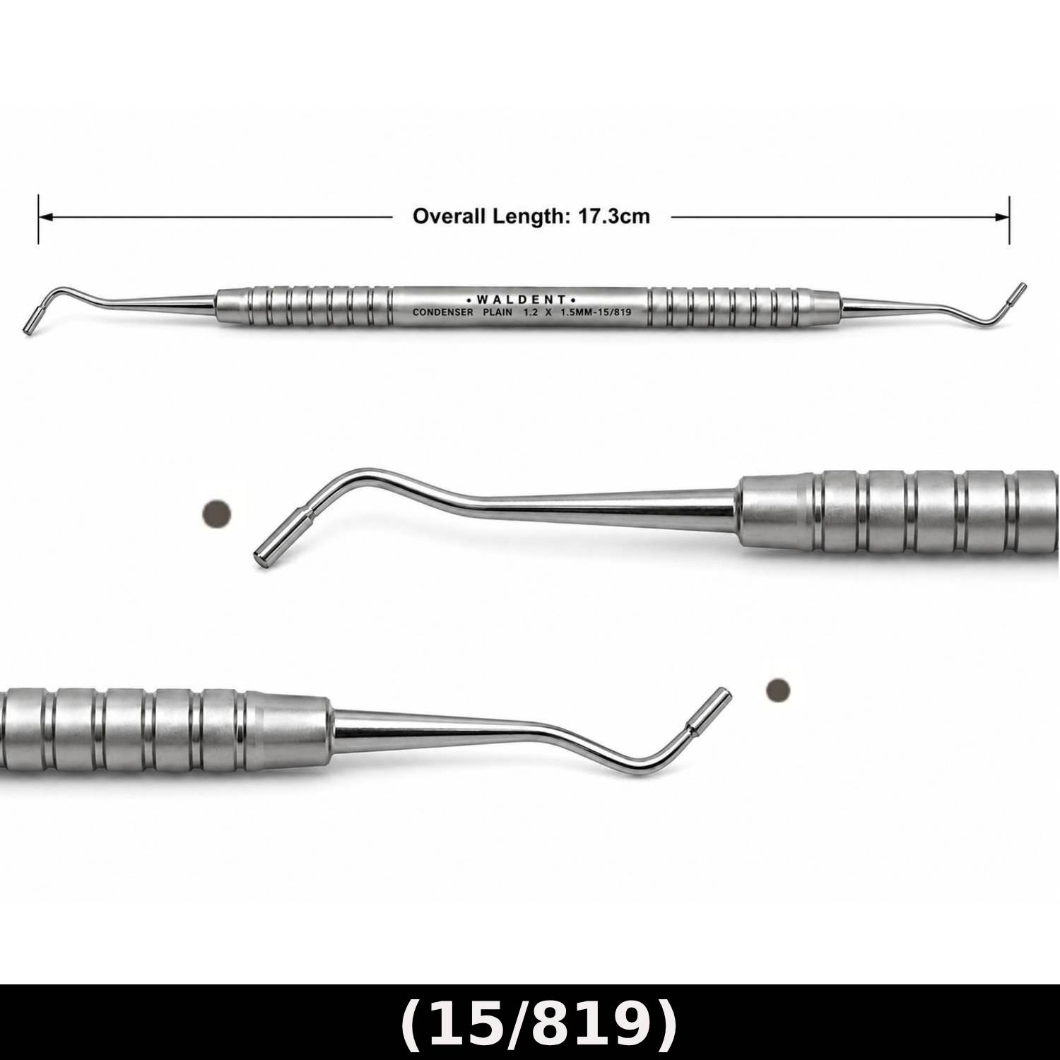 Waldent Condenser - Plain 1.2 X 1.5mm (15/819)