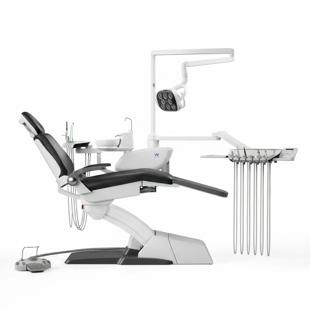 Waldent Optimus Dental Chair-Black