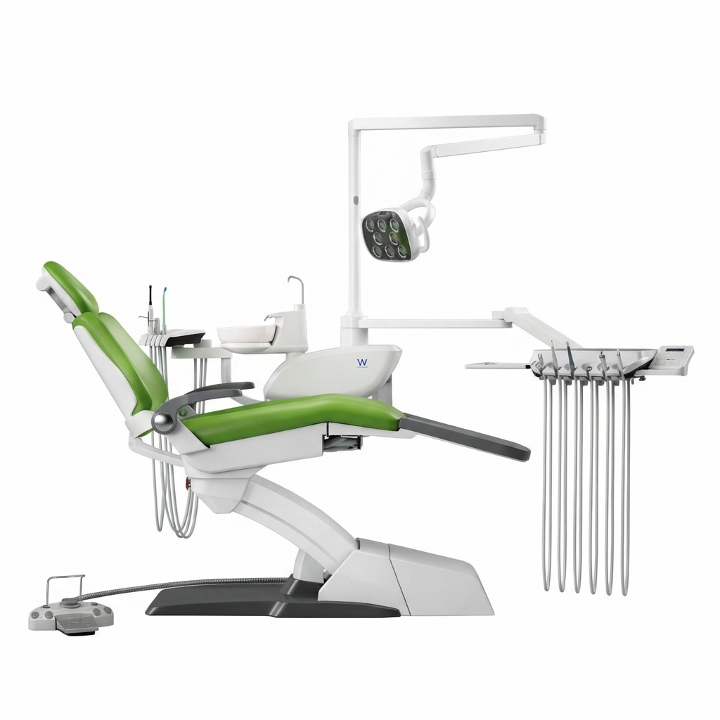 Waldent Optimus Dental Chair-Grass Green