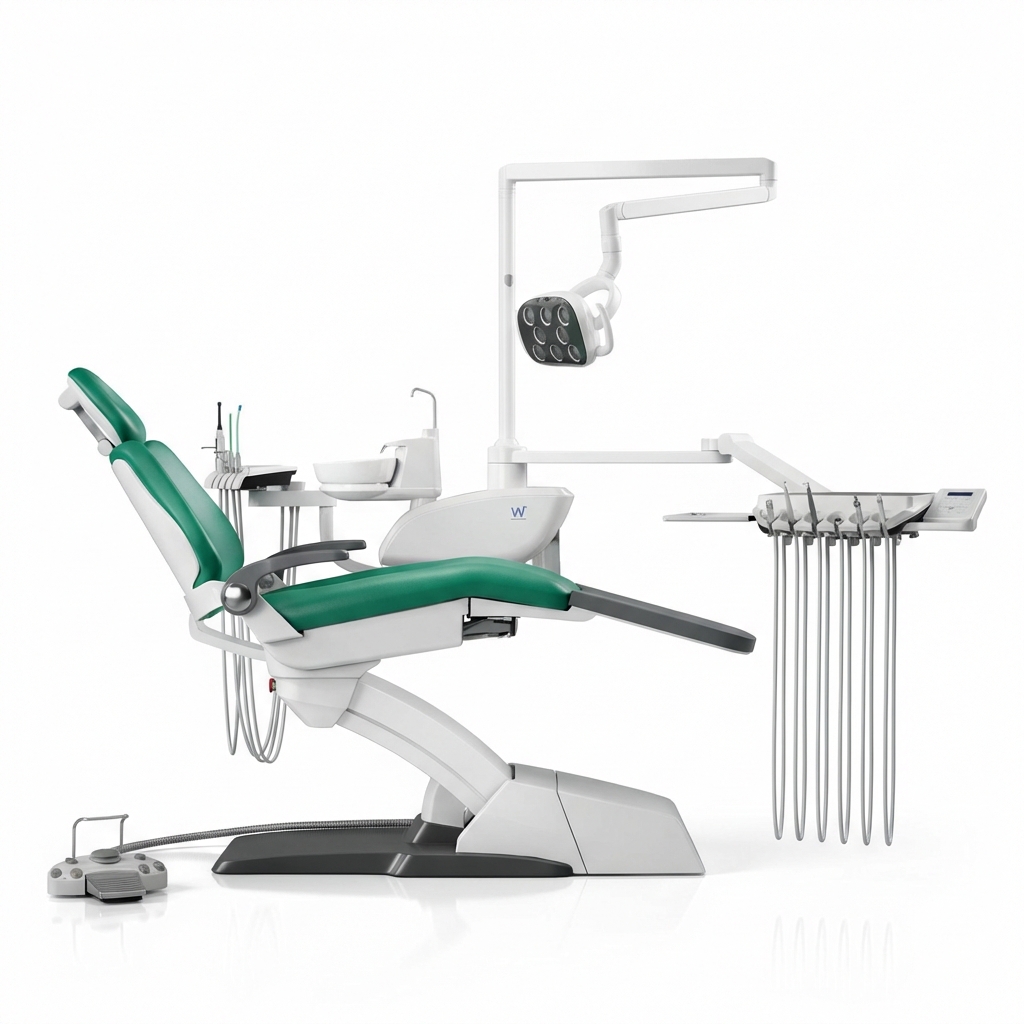 Waldent Optimus Dental Chair-Malachite Green