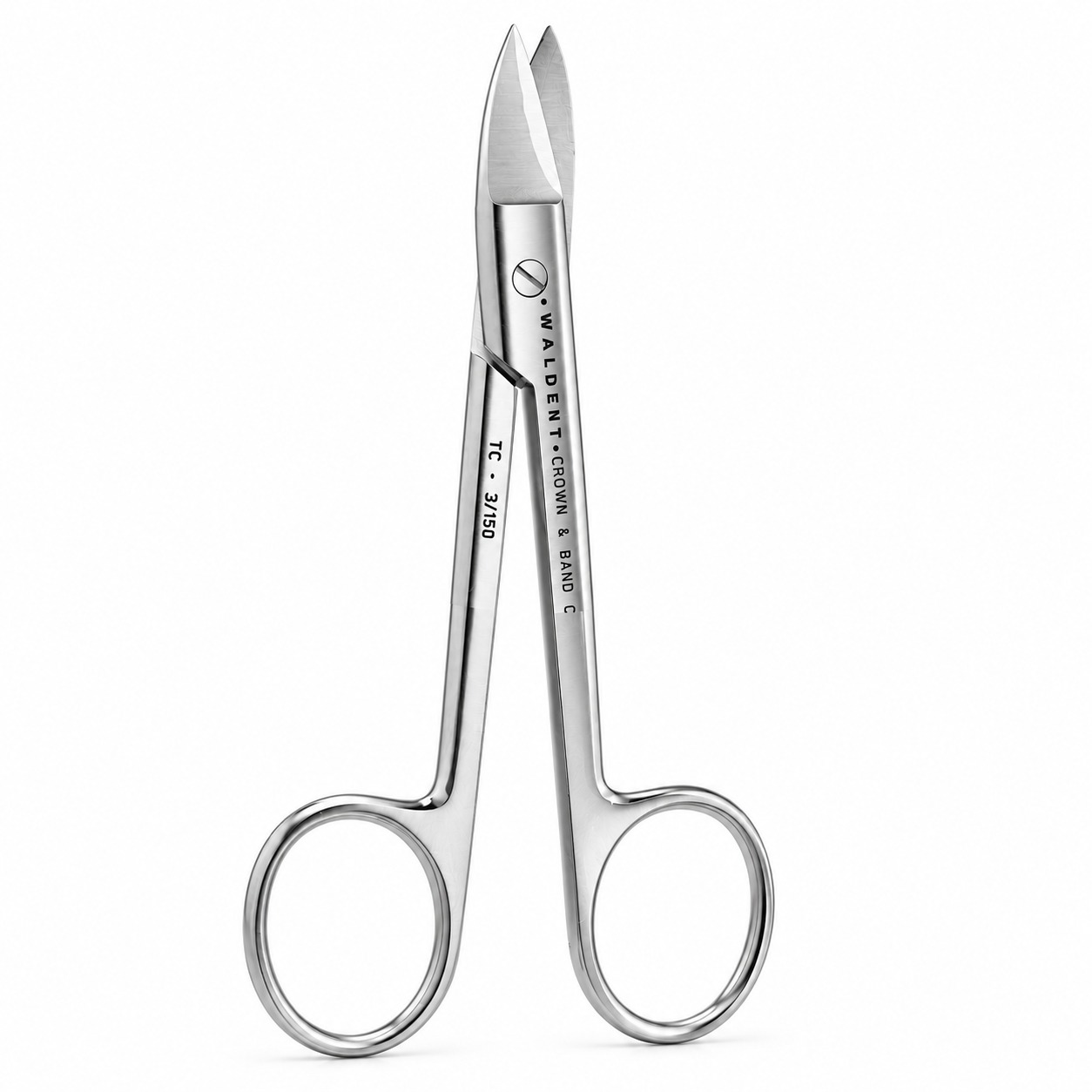 Waldent Crown & Band Scissors TC - Curved (3/150)