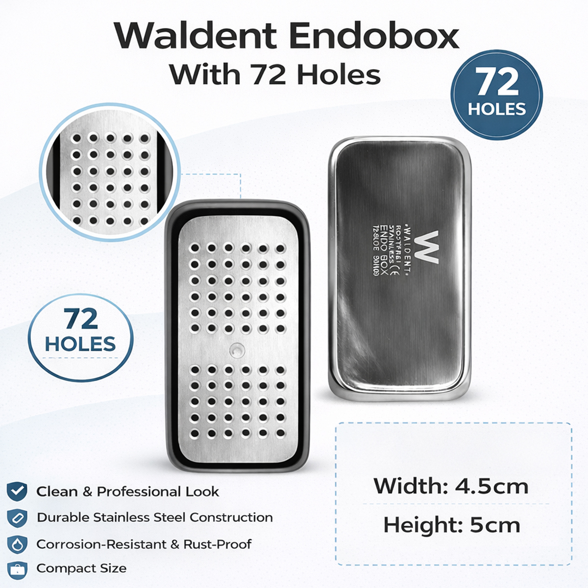 Waldent Endobox With 72 Holes (60/109)