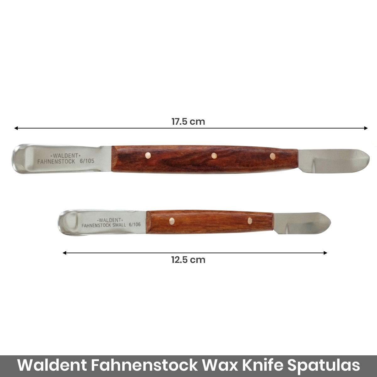 Waldent Fahnenstock Wax Knife Spatulas