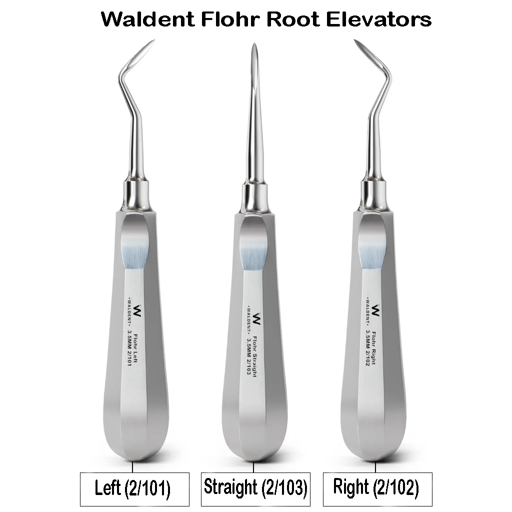 Waldent Flohr Root Elevators