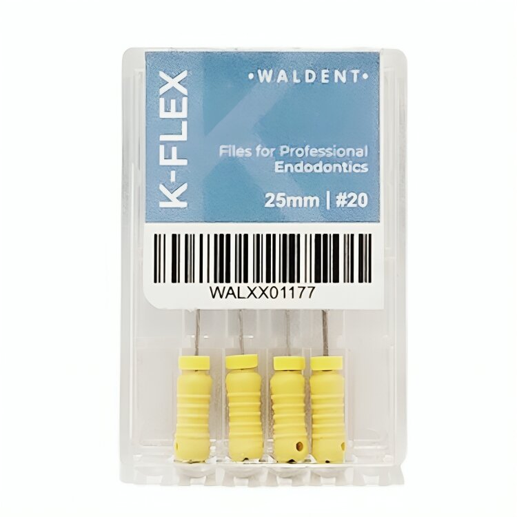 Waldent K-Flex Files 25mm #20