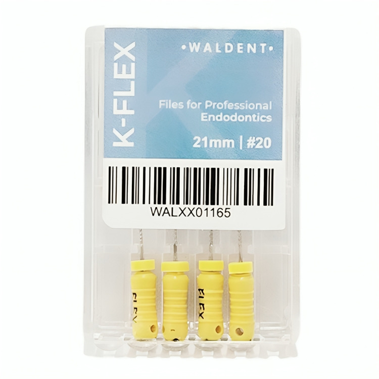 Waldent K-Flex Files 21mm #20