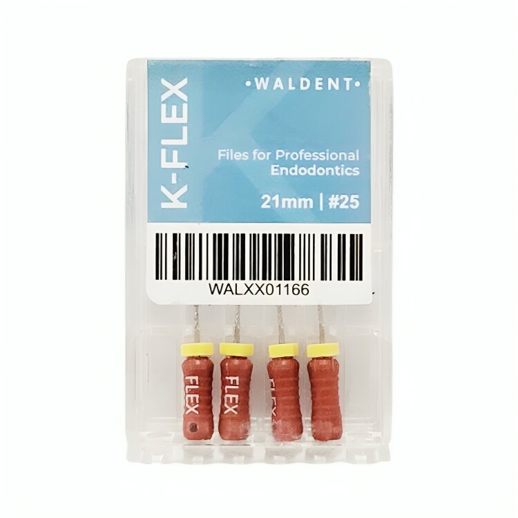 Waldent K-Flex Files 21mm #25