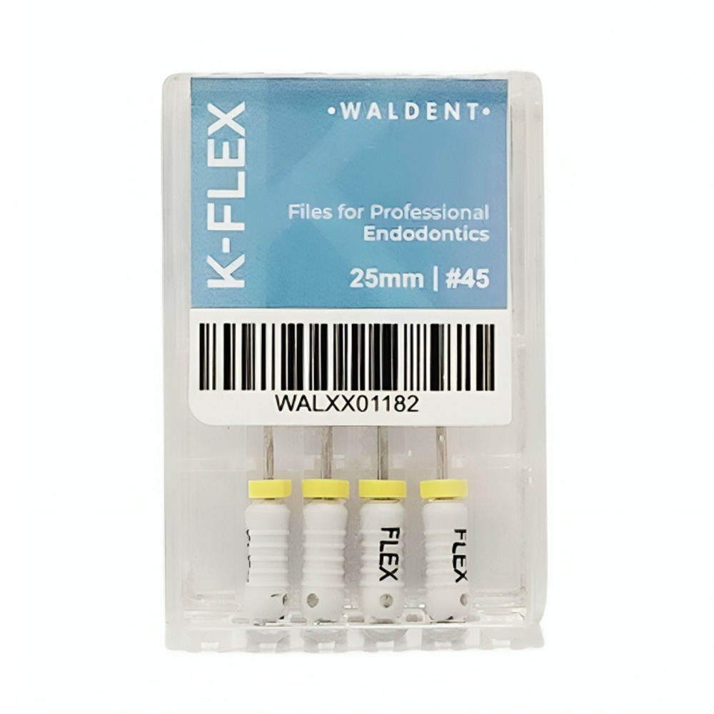 Waldent K-Flex Files 25mm #45