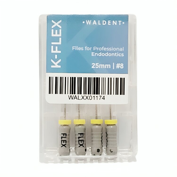 Waldent K-Flex Files 25mm # 8