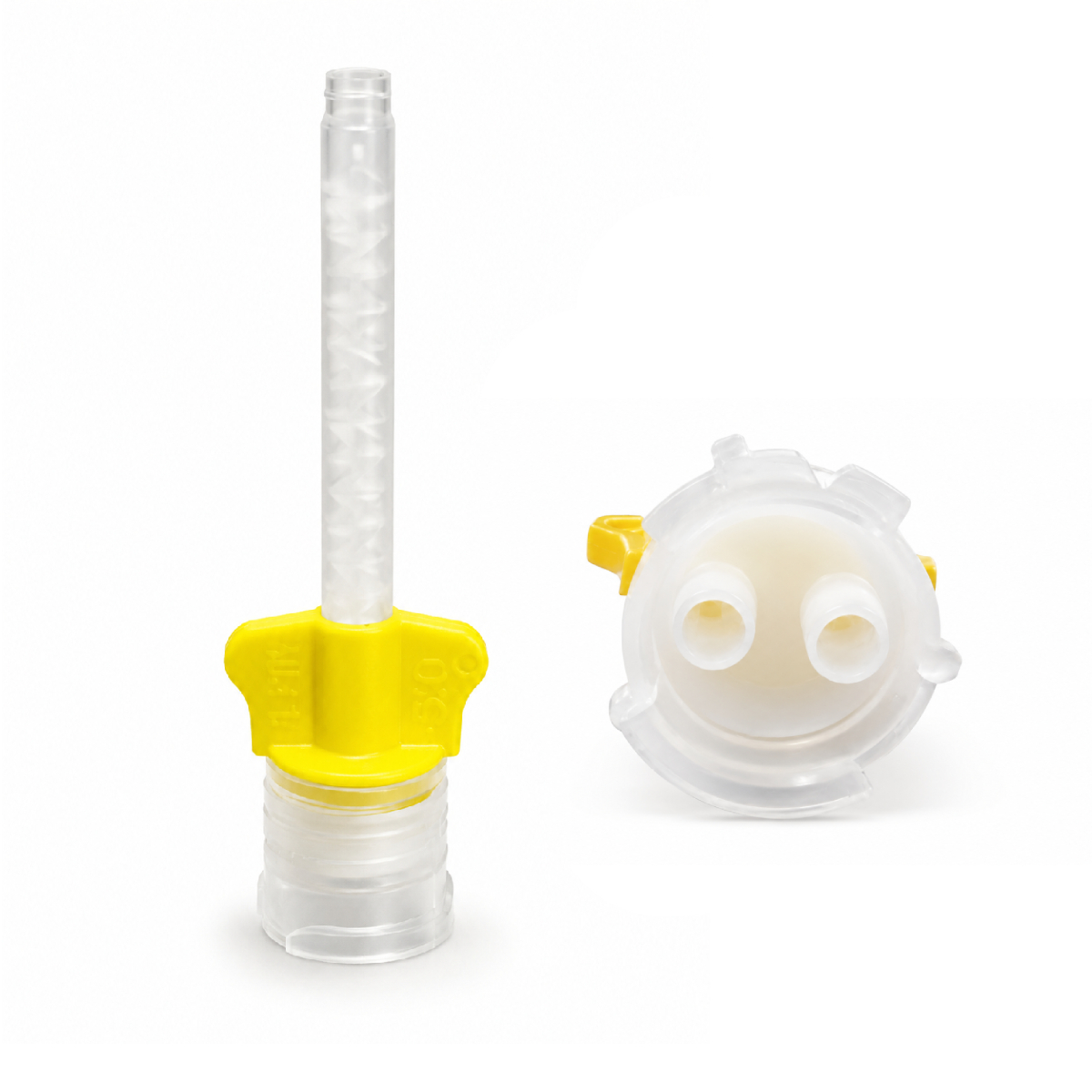 Waldent Mixing Tips For Light Body | 1:1 | Yellow (Pack of 50)