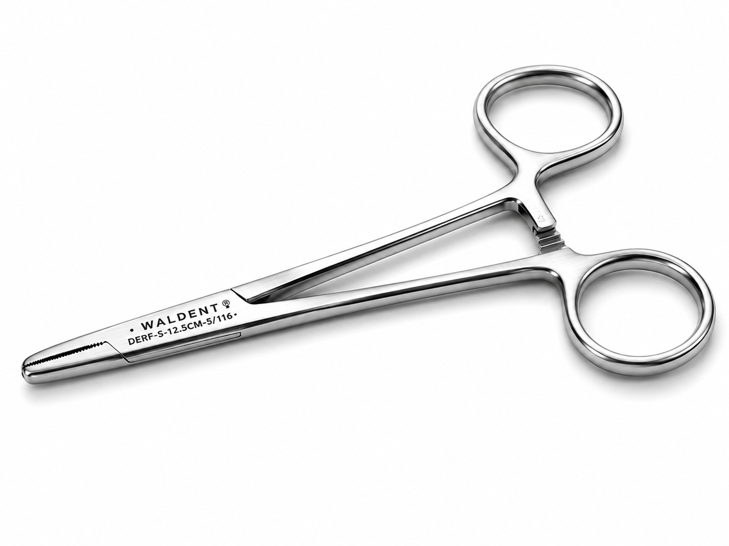 Waldent Needle Holder Derf Straight -12.5cm (5/116)
