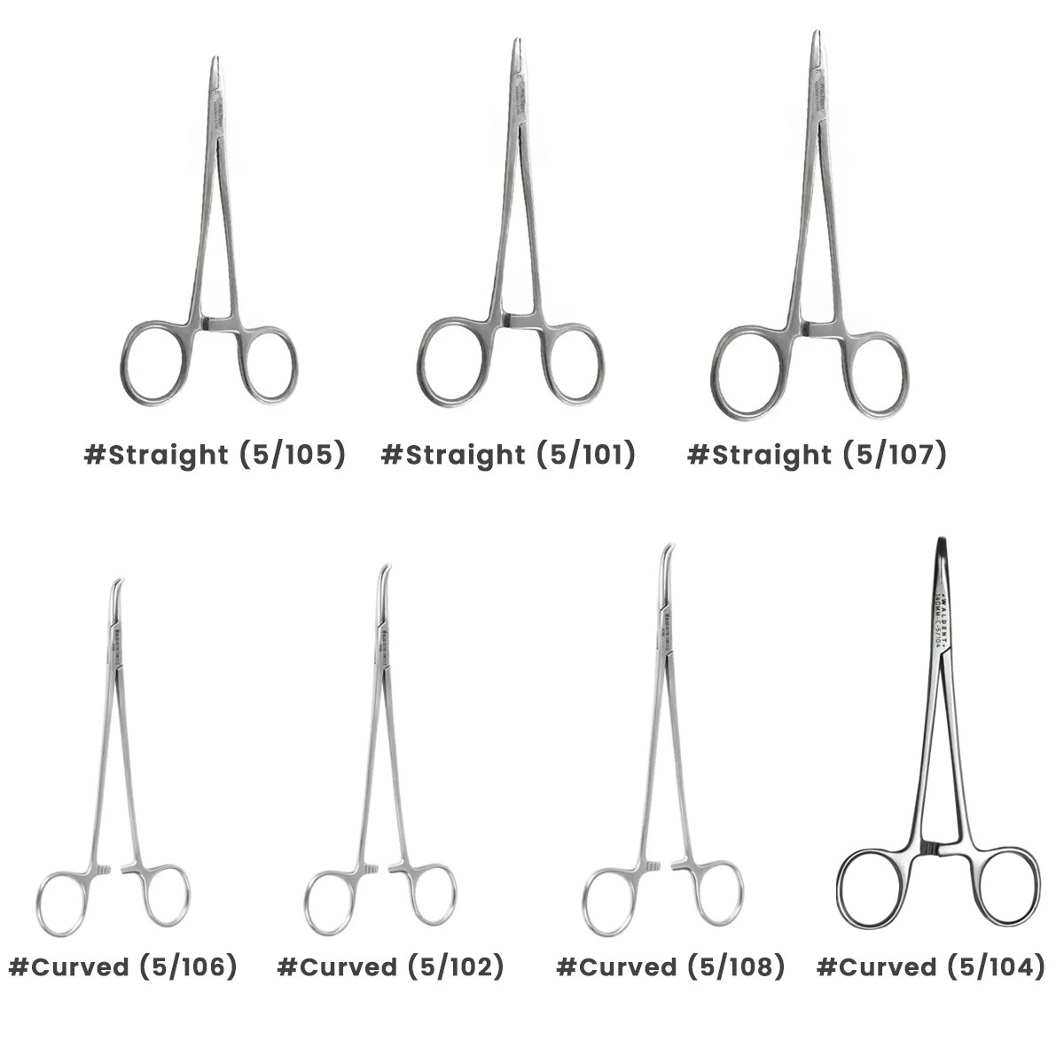 Waldent Needle Holder Mayo-Hegar 140mm,150mm,160mm & 180mm
