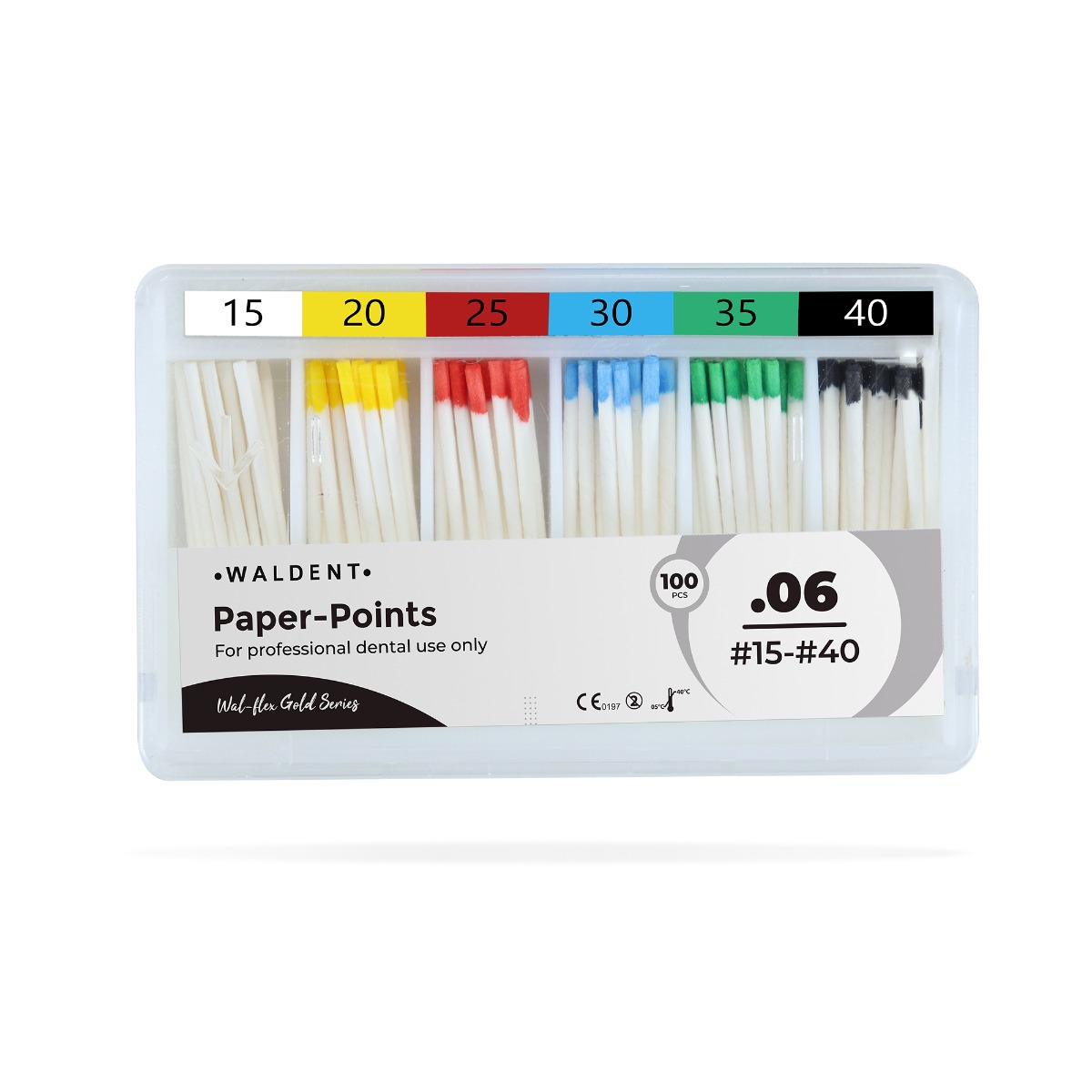 Waldent Paper Points 6%