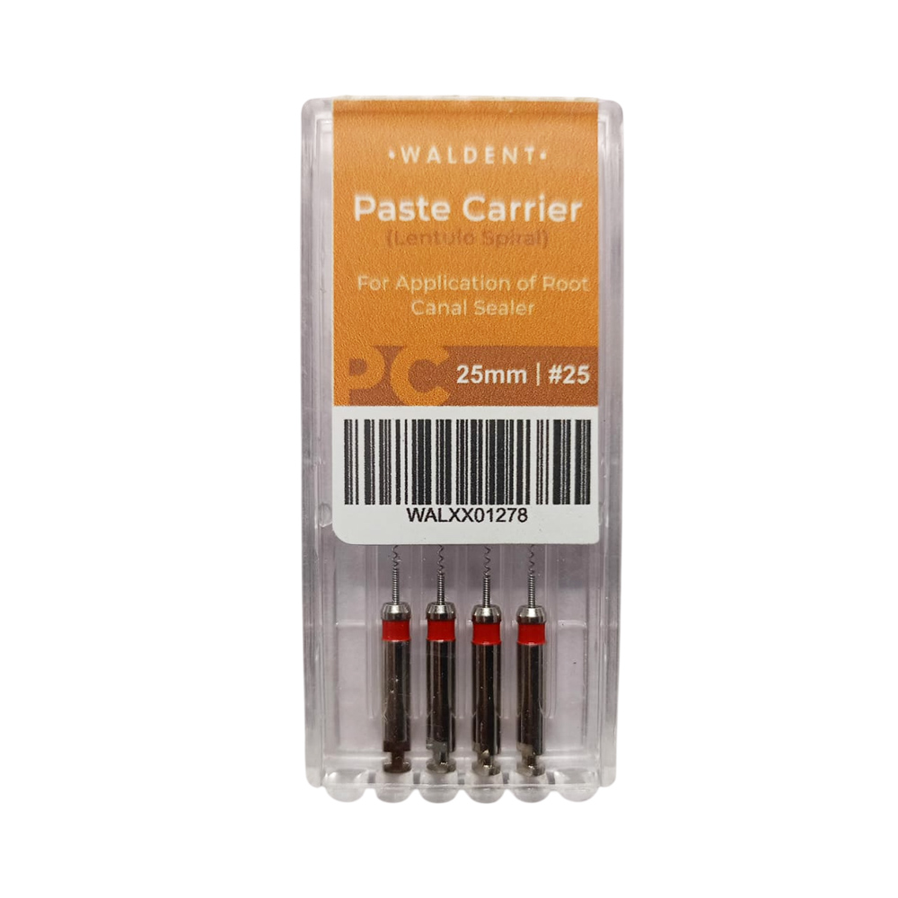 Waldent Paste Carrier (Lentulo Spiral) 25mm #25 (Pack of 4)
